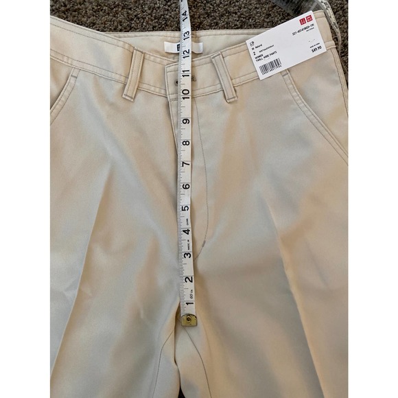 Uniqlo -  Women Twill Wide Pants - size 2 - Picture 8 of 8